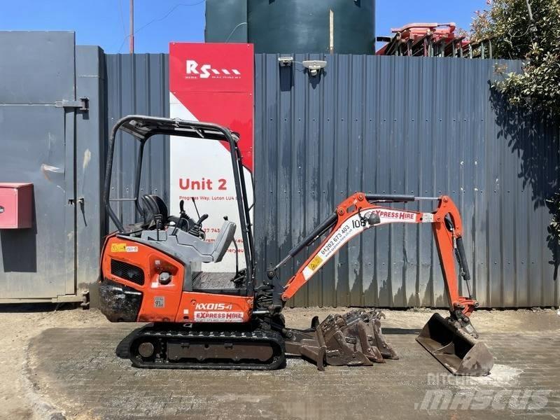 Kubota KX 015-4 Mini ekskavatörler, 7 tona dek