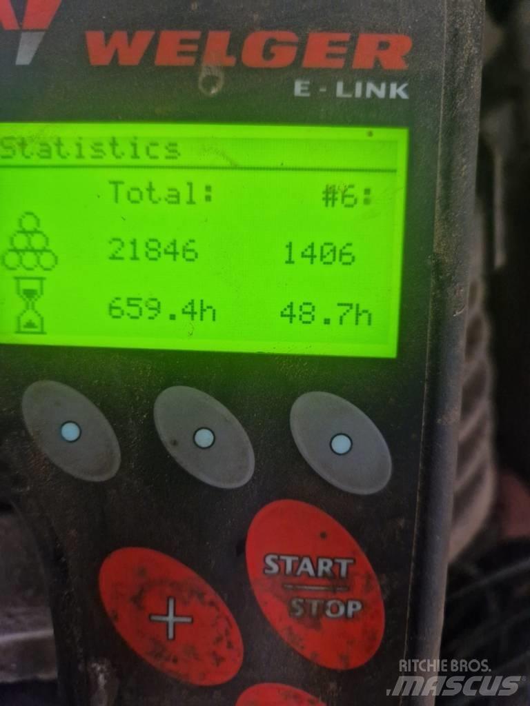 Welger D6060 Küp balya makinalari