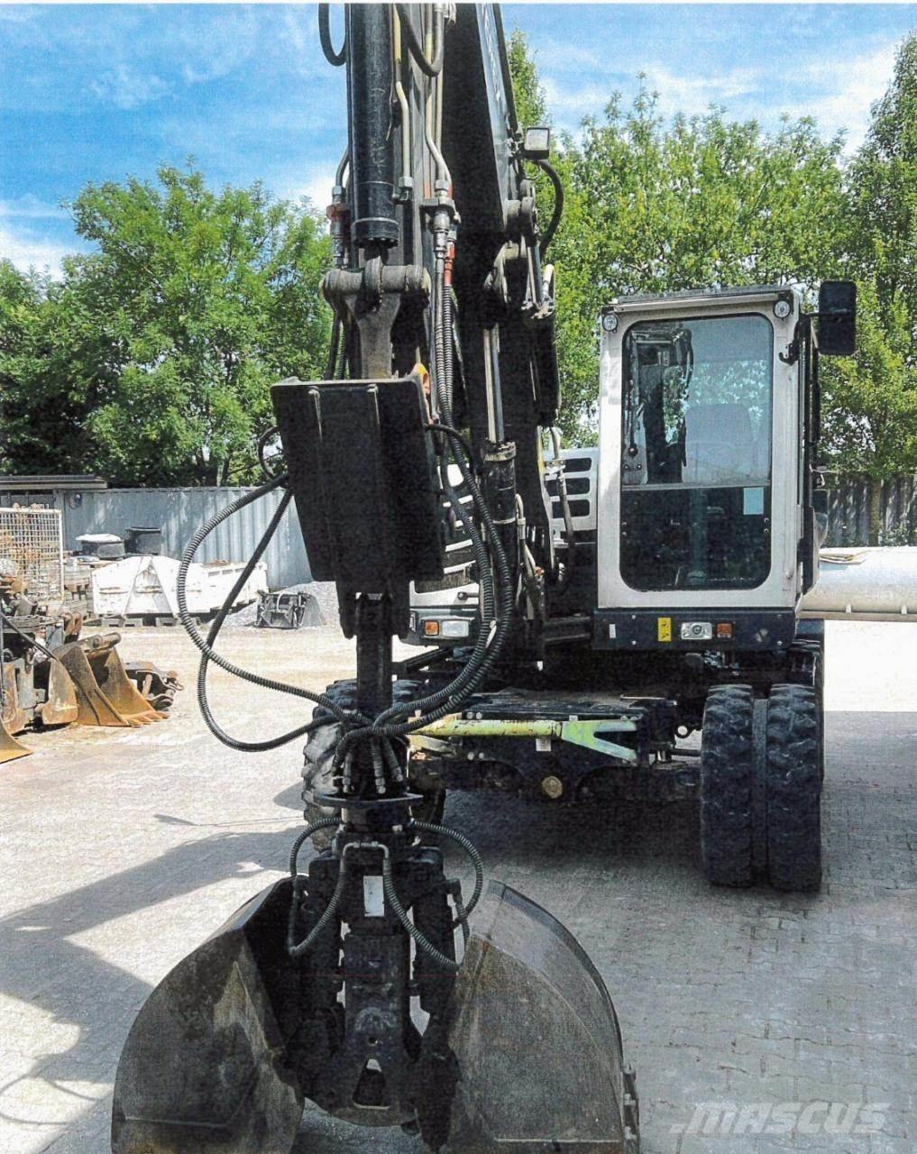 Terex TW 85 Lastik tekerli ekskavatörler