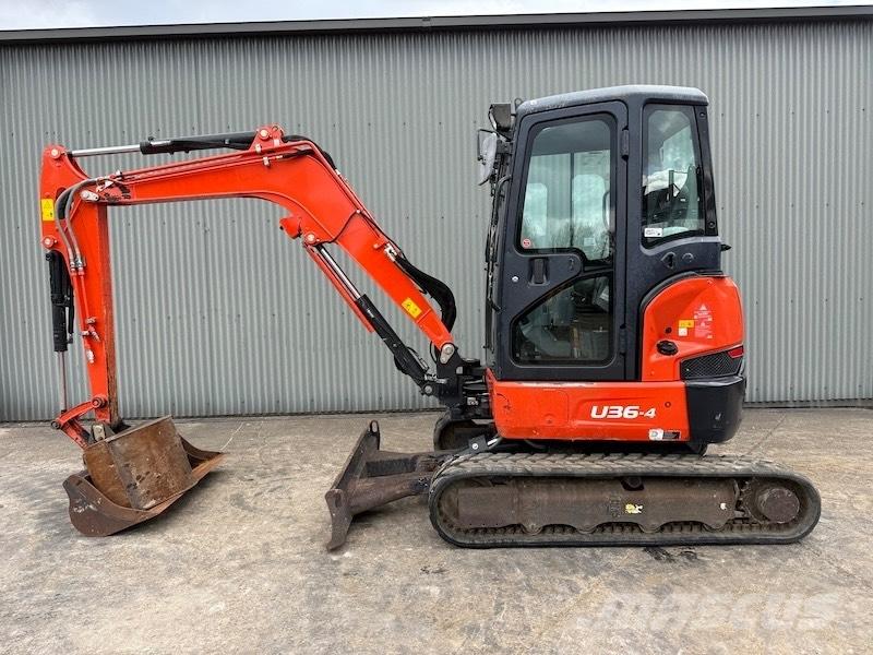 Kubota U 36-4 Mini ekskavatörler, 7 tona dek
