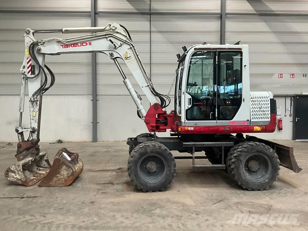 Takeuchi TB 175 W Lastik tekerli ekskavatörler