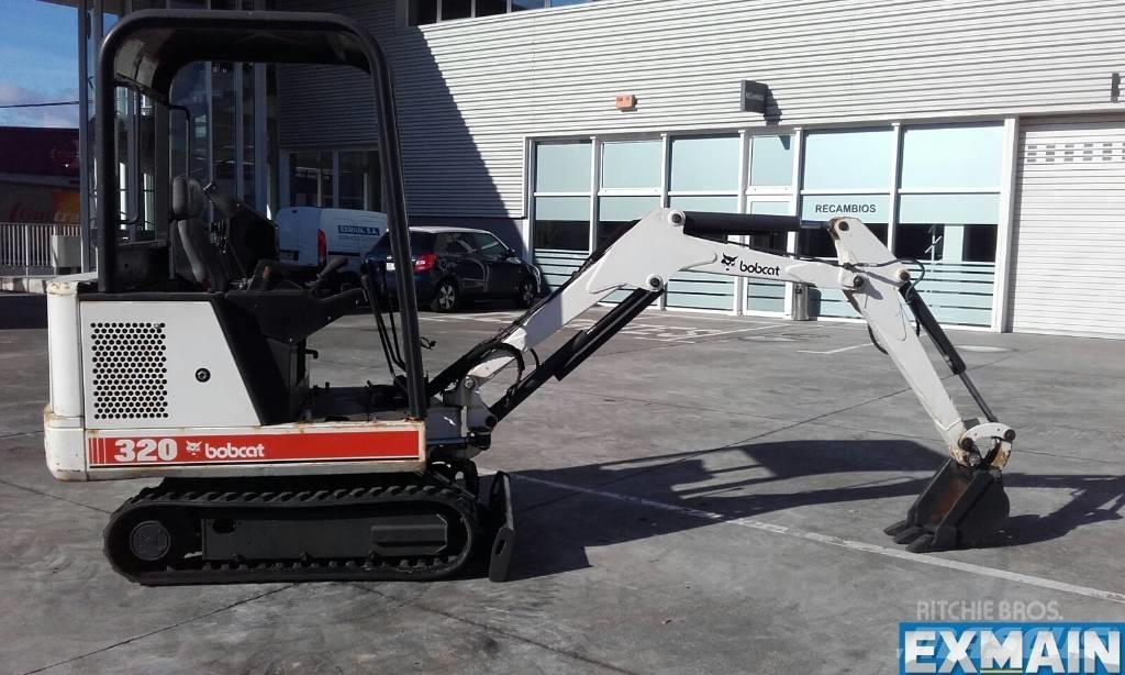 Bobcat X 320 Mini ekskavatörler, 7 tona dek