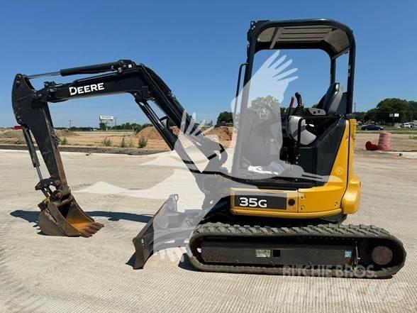 John Deere 35G Mini ekskavatörler, 7 tona dek