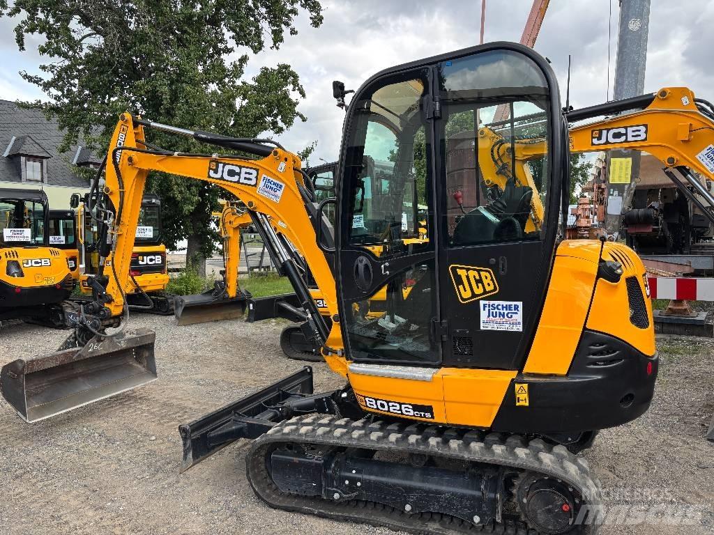 JCB 8026 CTS Mini ekskavatörler, 7 tona dek
