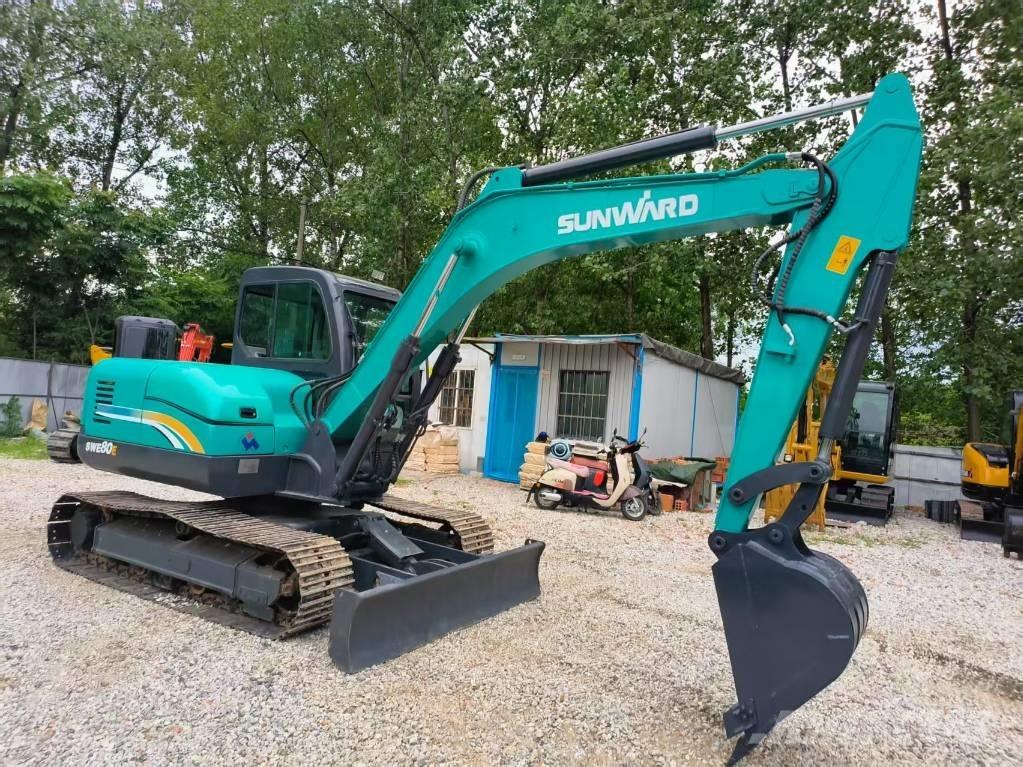 Sunward SWE 80 H Mini ekskavatörler, 7 tona dek