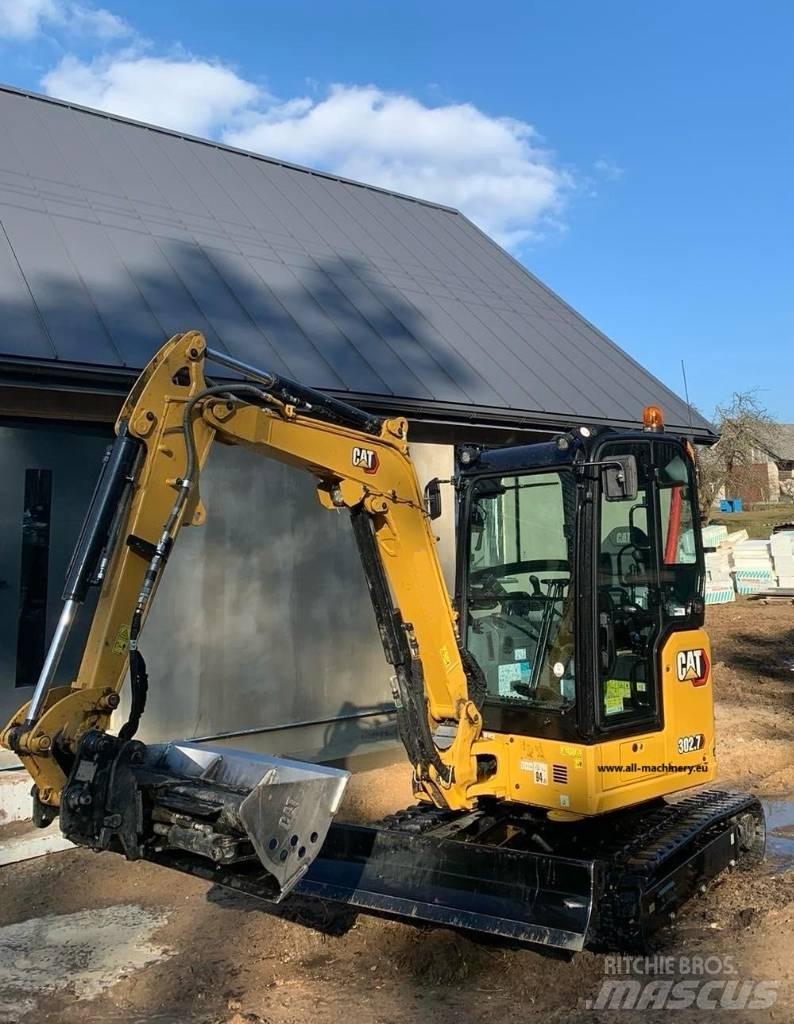 CAT 302.7 D CR Mini ekskavatörler, 7 tona dek
