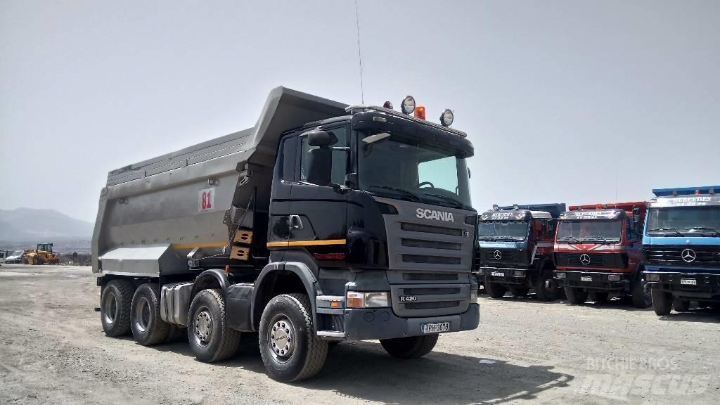 Scania R 420 Damperli kamyonlar