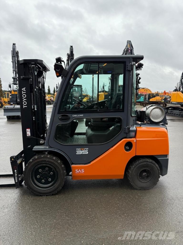 Toyota 02-8 FGJF 35 LPG'li forkliftler