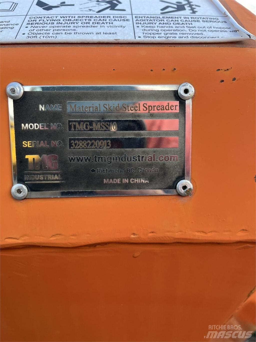 TMG MSS10 Kum ve tuz serpiciler