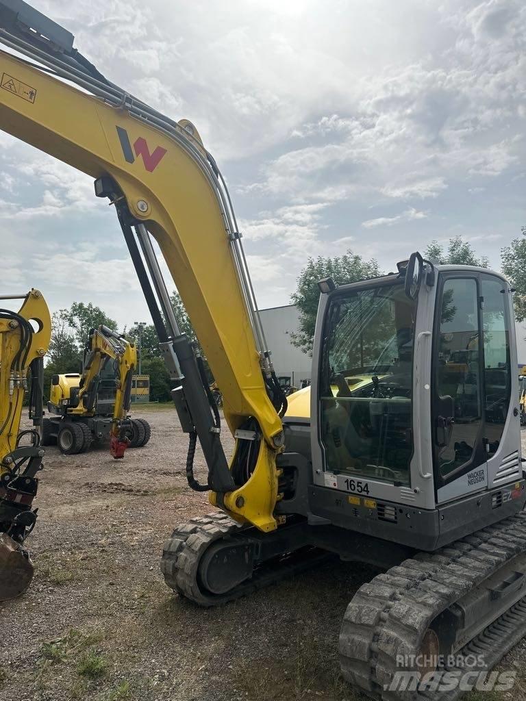 Wacker Neuson EZ80 Paletli ekskavatörler