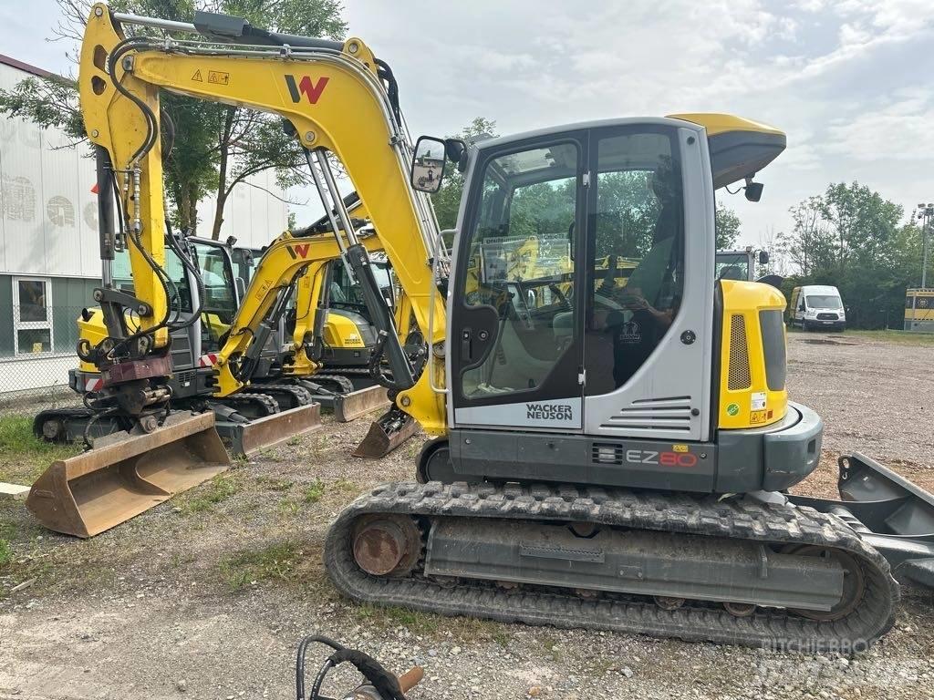Wacker Neuson EZ80 Paletli ekskavatörler