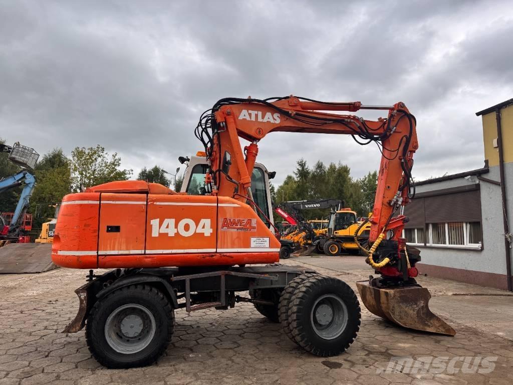 Atlas 1404 Lastik tekerli ekskavatörler