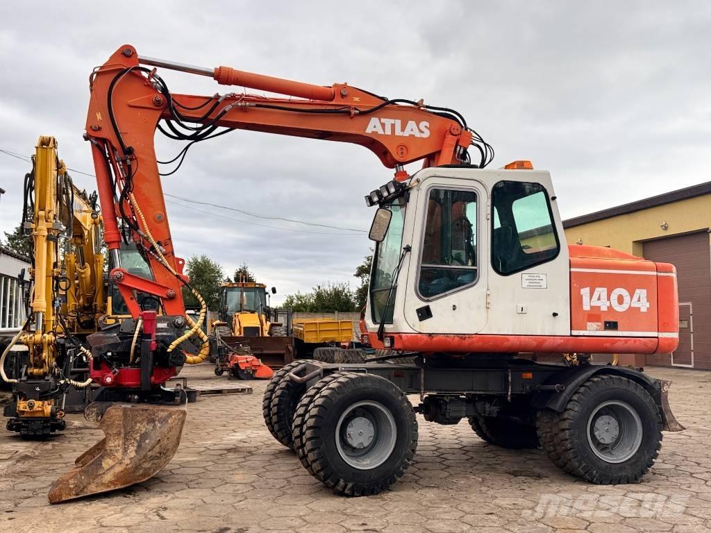 Atlas 1404 Lastik tekerli ekskavatörler