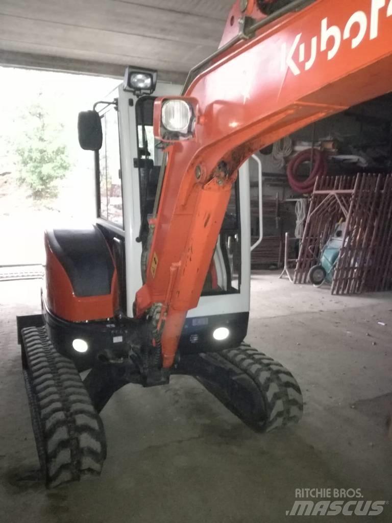 Kubota U 35 Mini ekskavatörler, 7 tona dek