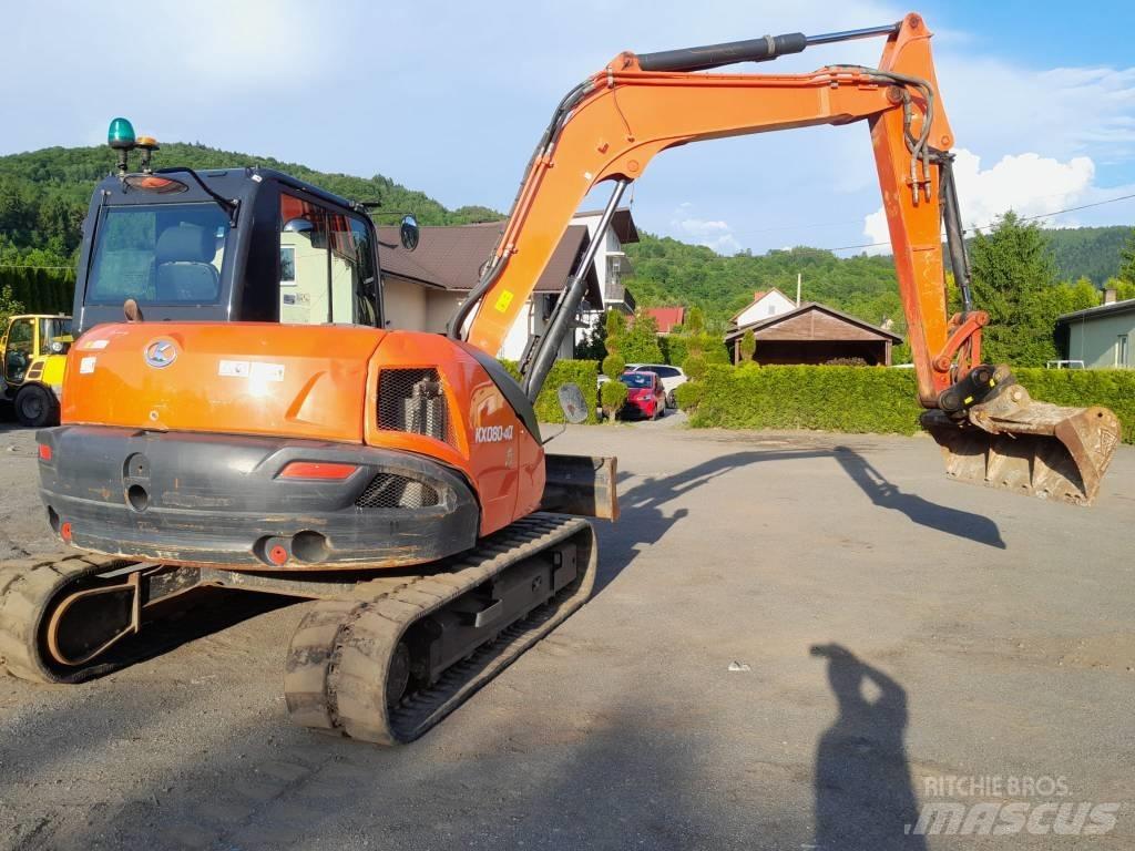 Kubota KX 080-4 Midi ekskavatörler 7 - 12 t