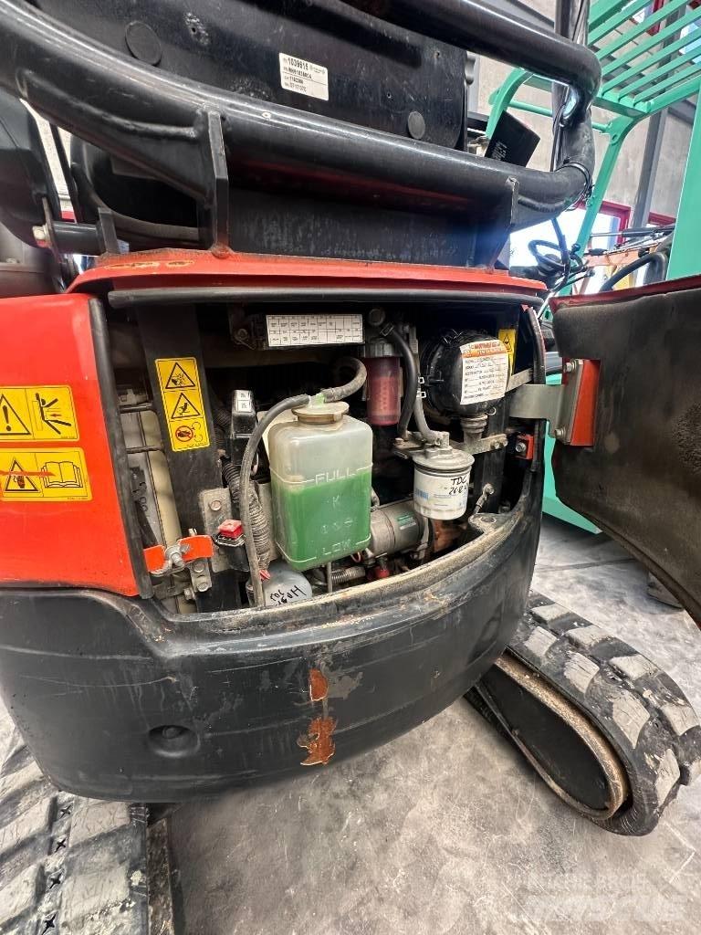 Kubota U 17-3 Mini ekskavatörler, 7 tona dek