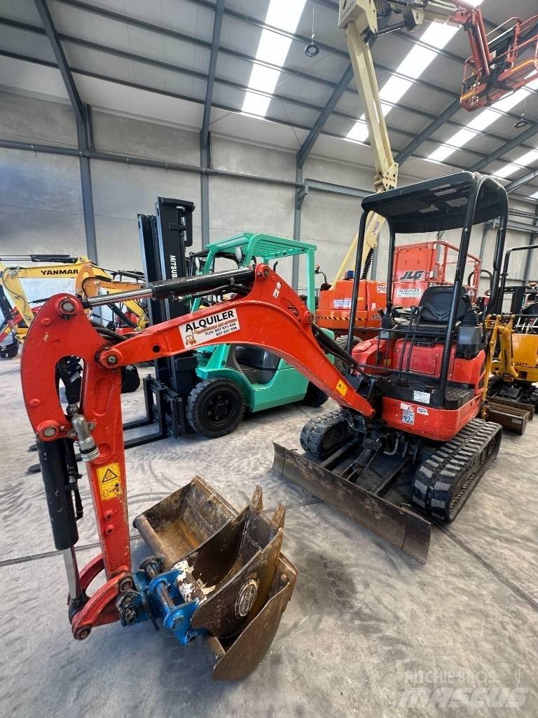 Kubota U 17-3 Mini ekskavatörler, 7 tona dek