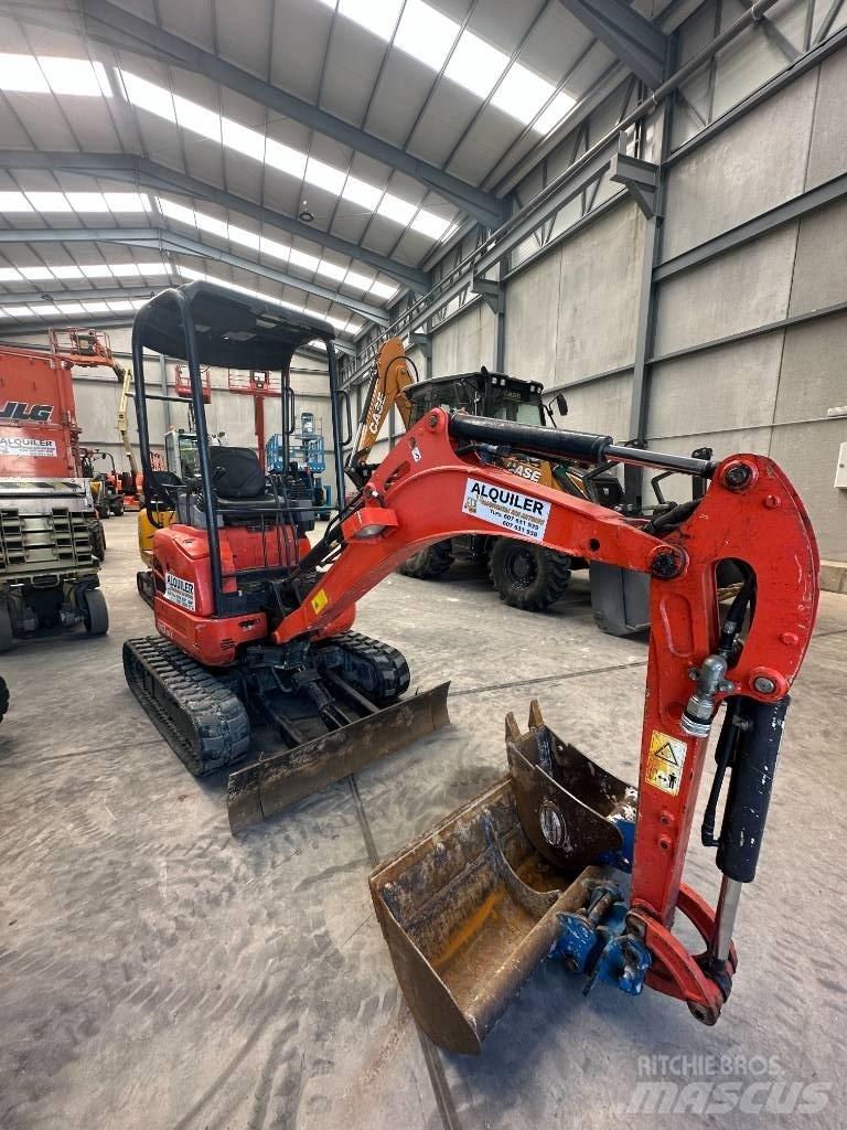 Kubota U 17-3 Mini ekskavatörler, 7 tona dek