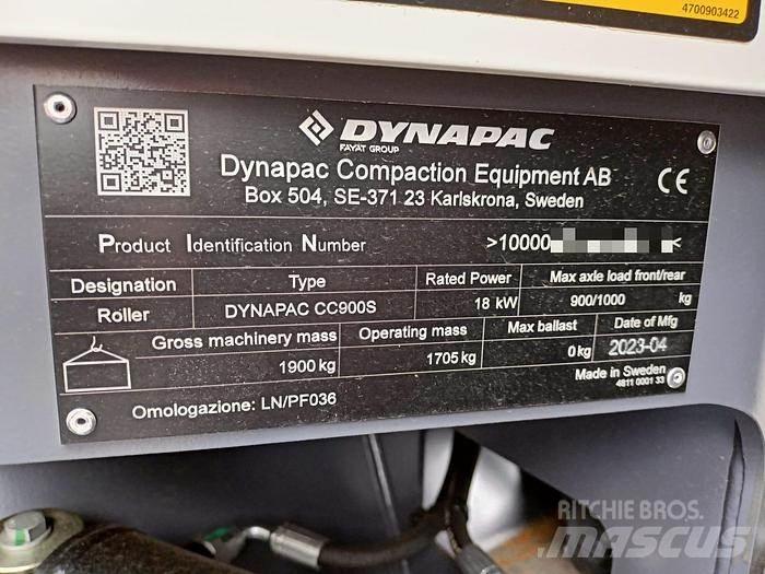 Dynapac CC900S Çekilir titreşimli silindirler