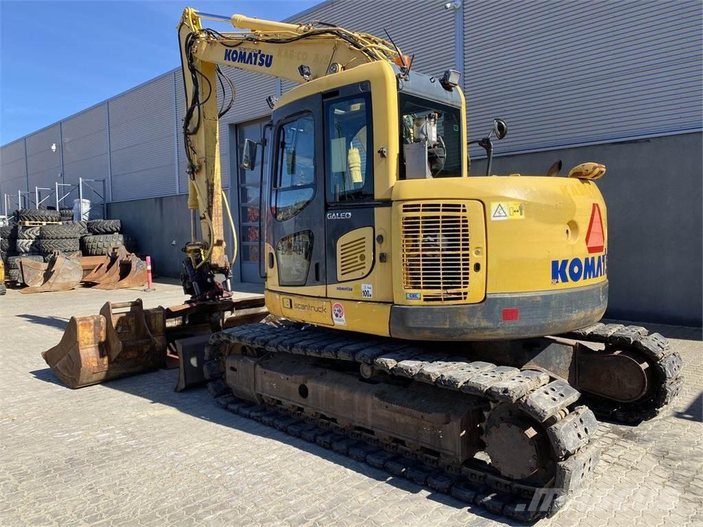 Komatsu PC138US-8 Paletli ekskavatörler