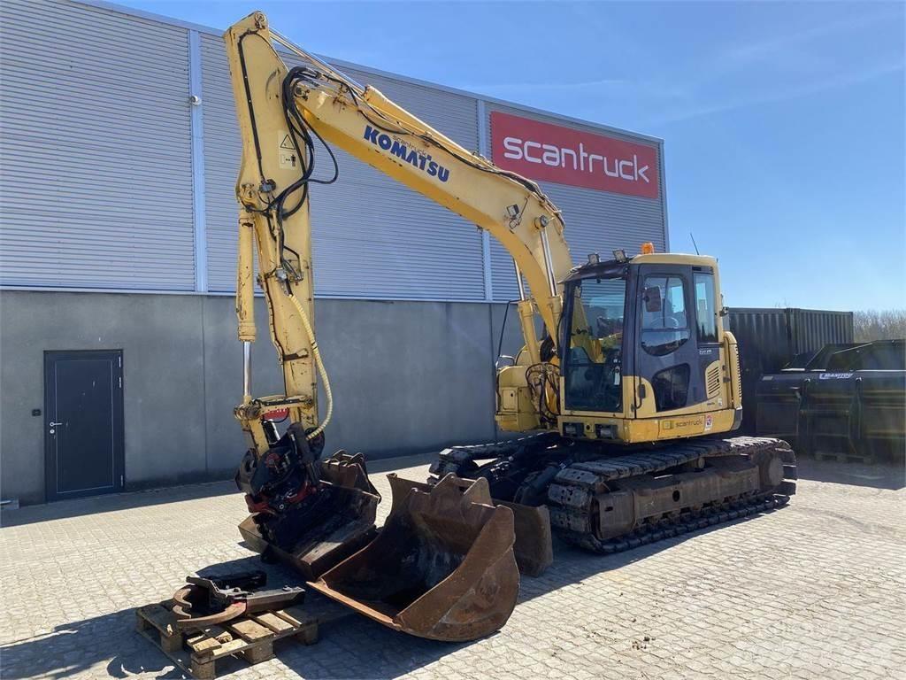 Komatsu PC138US-8 Paletli ekskavatörler