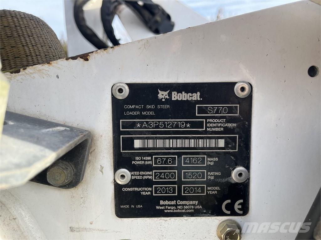 Bobcat S 770 Skid steer loderler