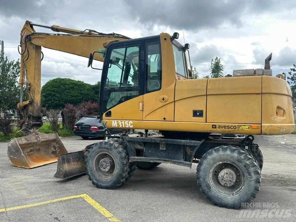 CAT 315 C Lastik tekerli ekskavatörler
