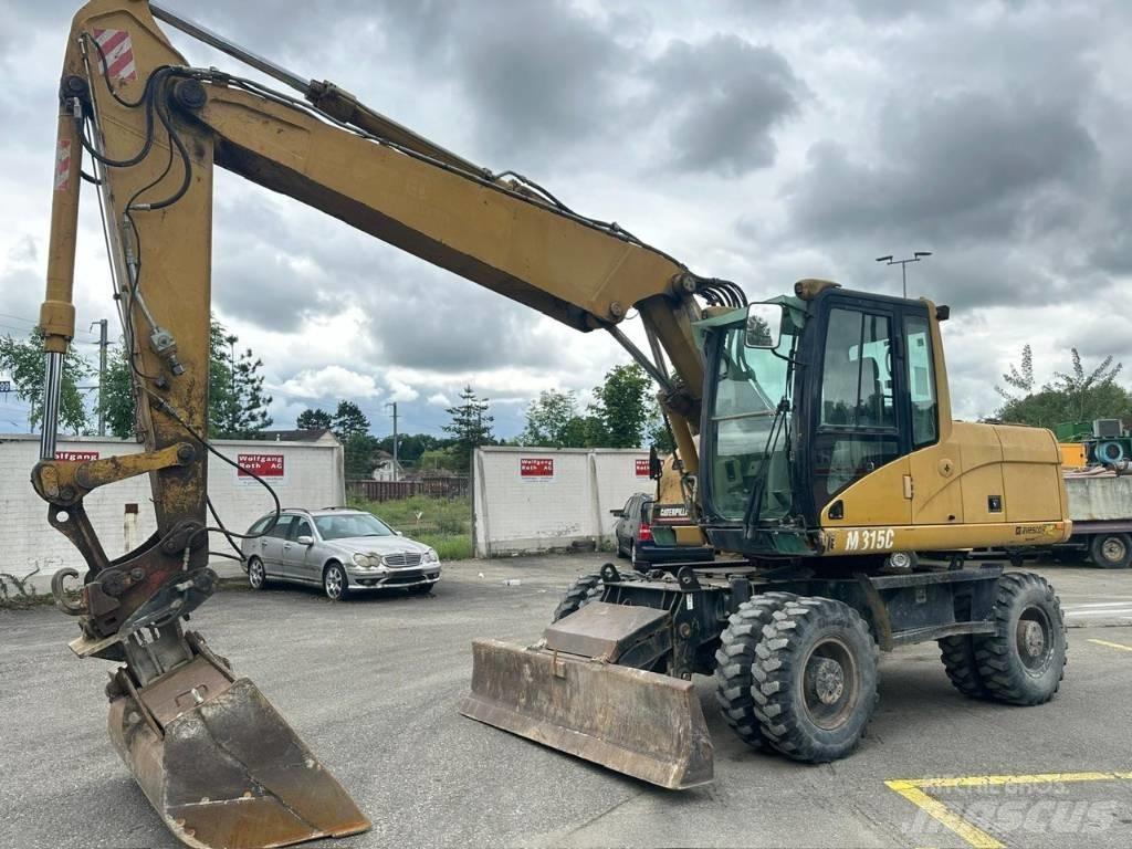 CAT 315 C Lastik tekerli ekskavatörler