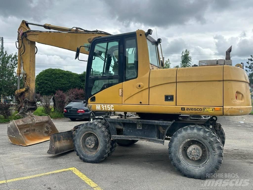 CAT 315 C Lastik tekerli ekskavatörler