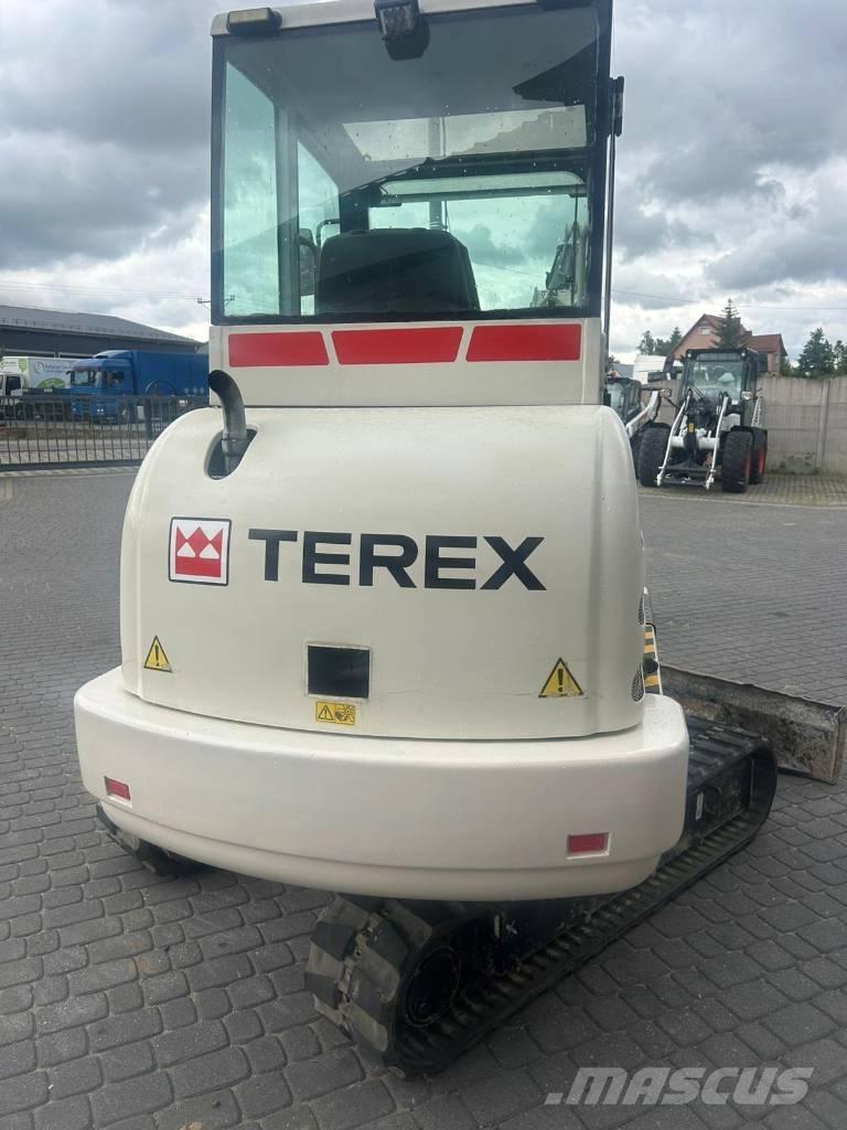 Terex TC 35 Mini ekskavatörler, 7 tona dek