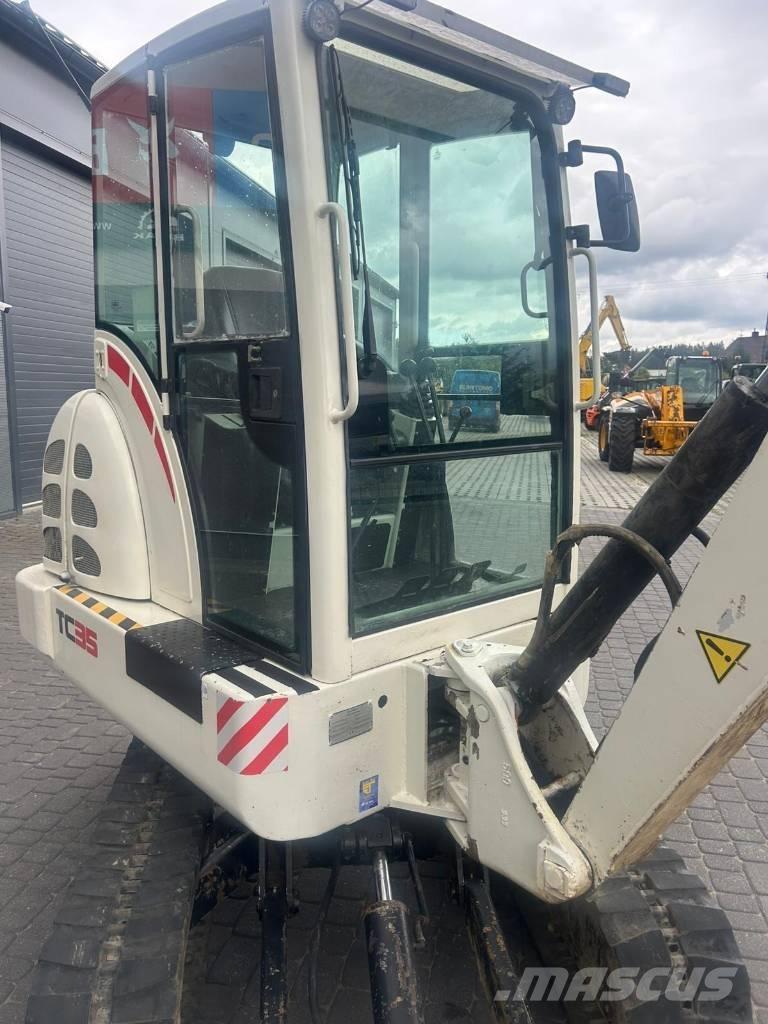 Terex TC 35 Mini ekskavatörler, 7 tona dek