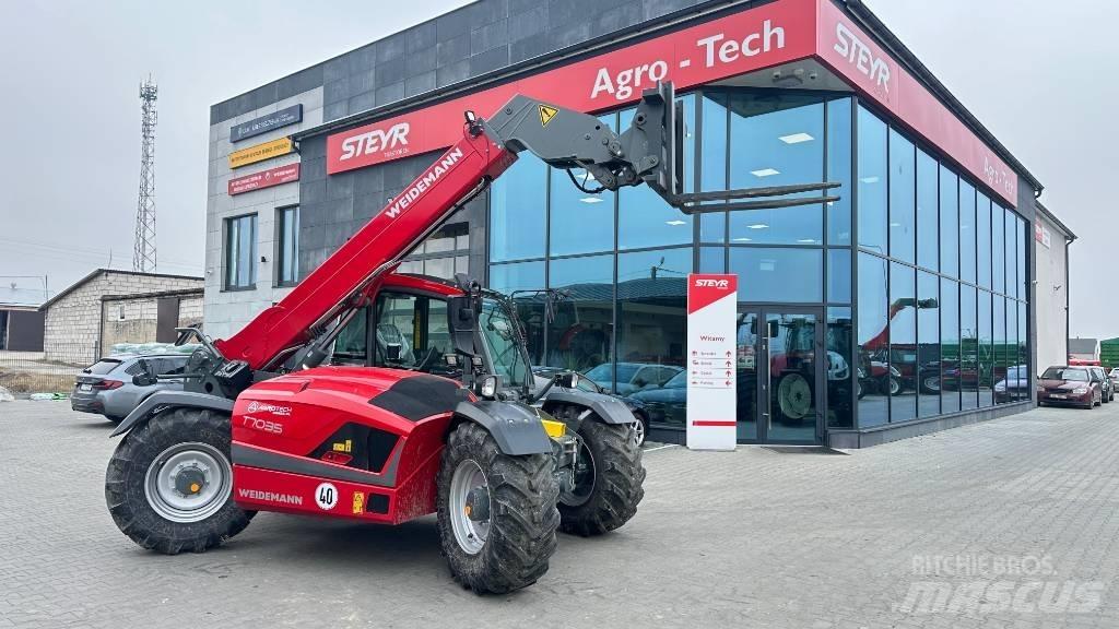 Weidemann T 7035 Tarimsal teleskopik yükleyiciler