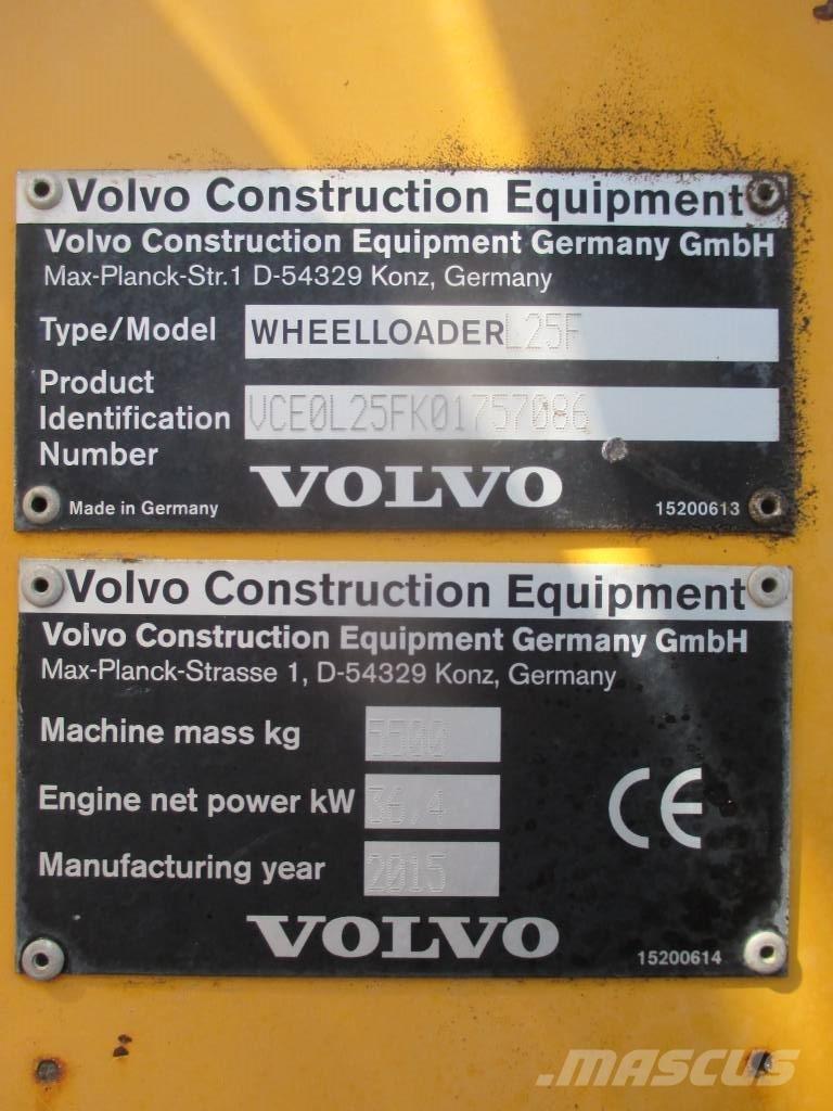Volvo L 25 F Tekerlekli yükleyiciler