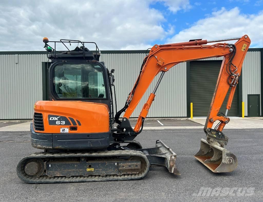 Doosan DX63-3 Paletli ekskavatörler