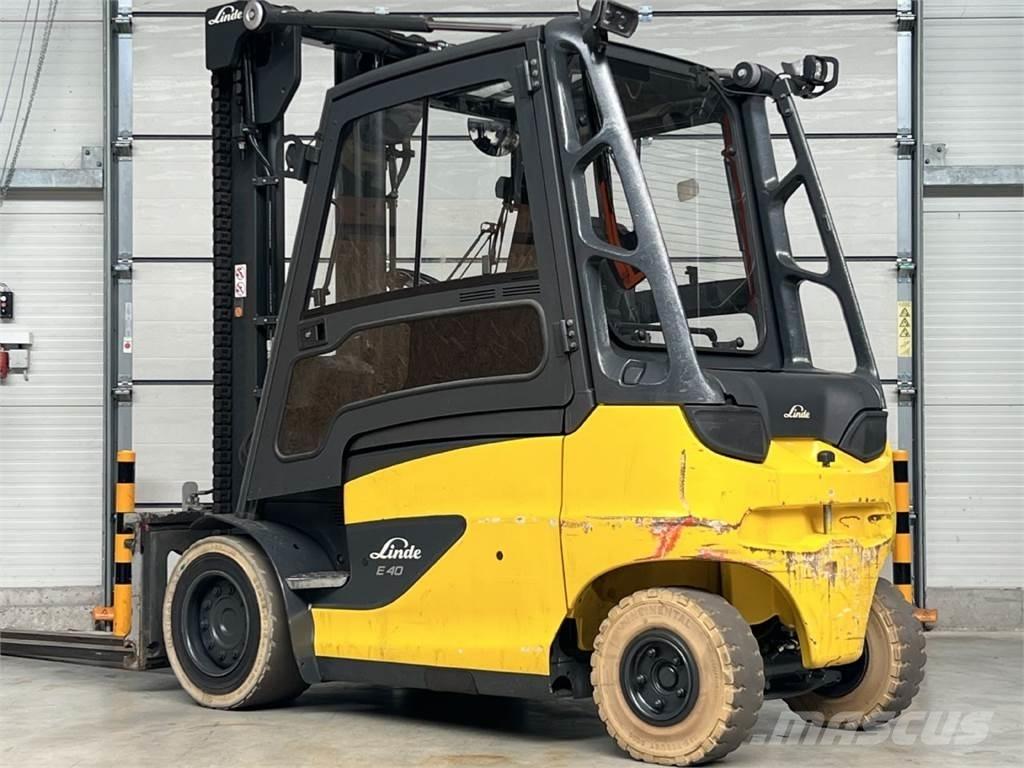 Linde E 40H-01 / 600 Elektrikli forkliftler