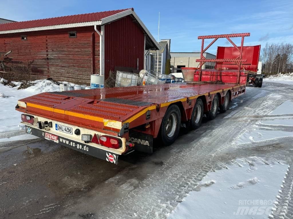  ESGE Pokkakärry Low loader yari çekiciler