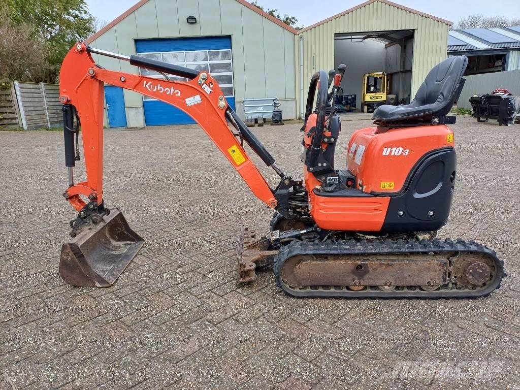 Kubota U 10-3 Mini ekskavatörler, 7 tona dek