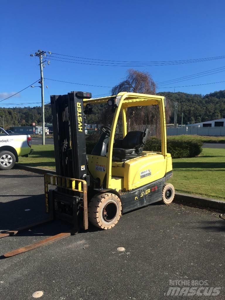 Hyster J2.5XN Elektrikli forkliftler