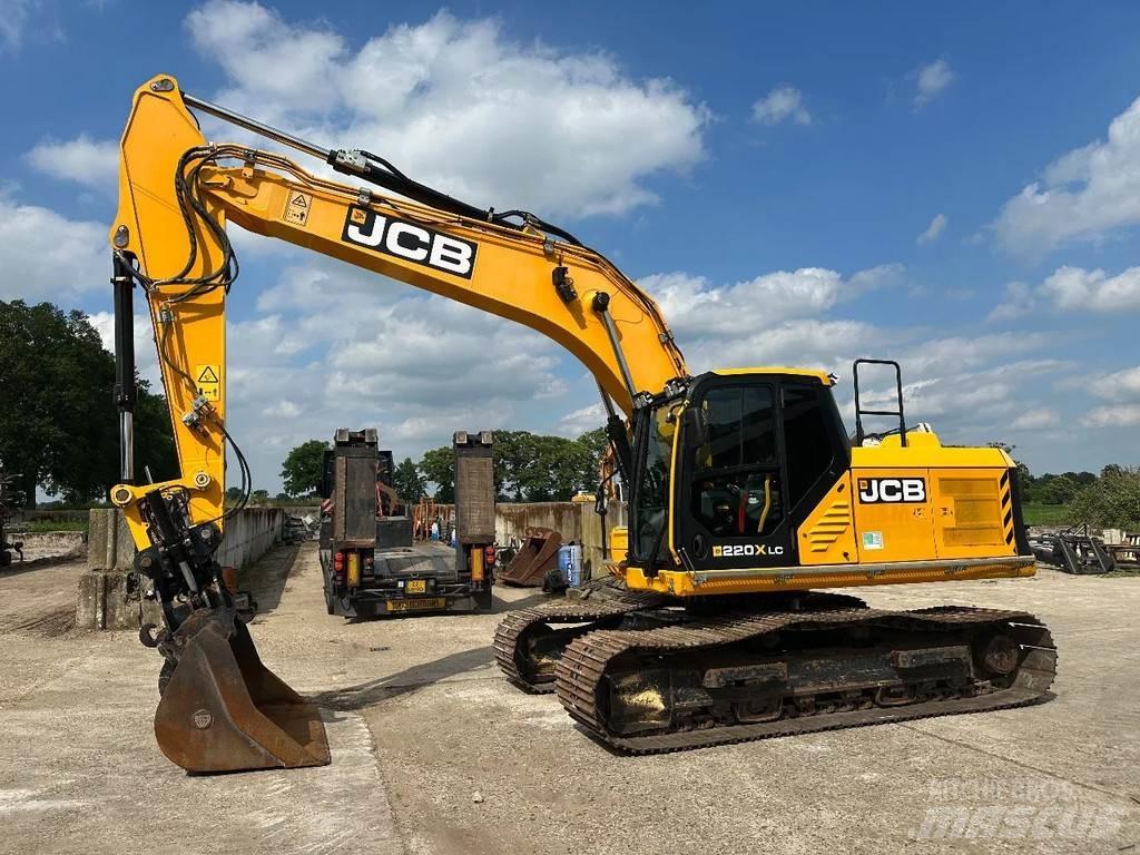 JCB 220Xlc Paletli ekskavatörler