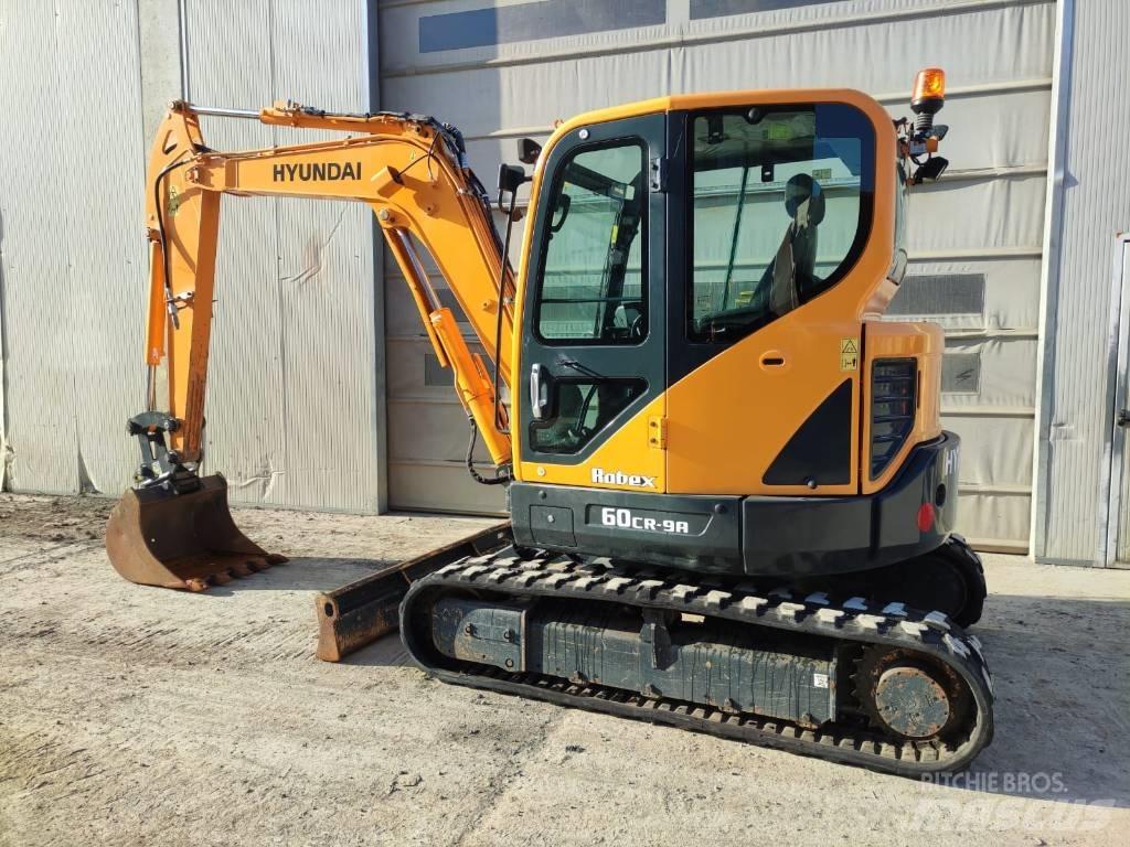 Hyundai R60CR-9A Mini ekskavatörler, 7 tona dek