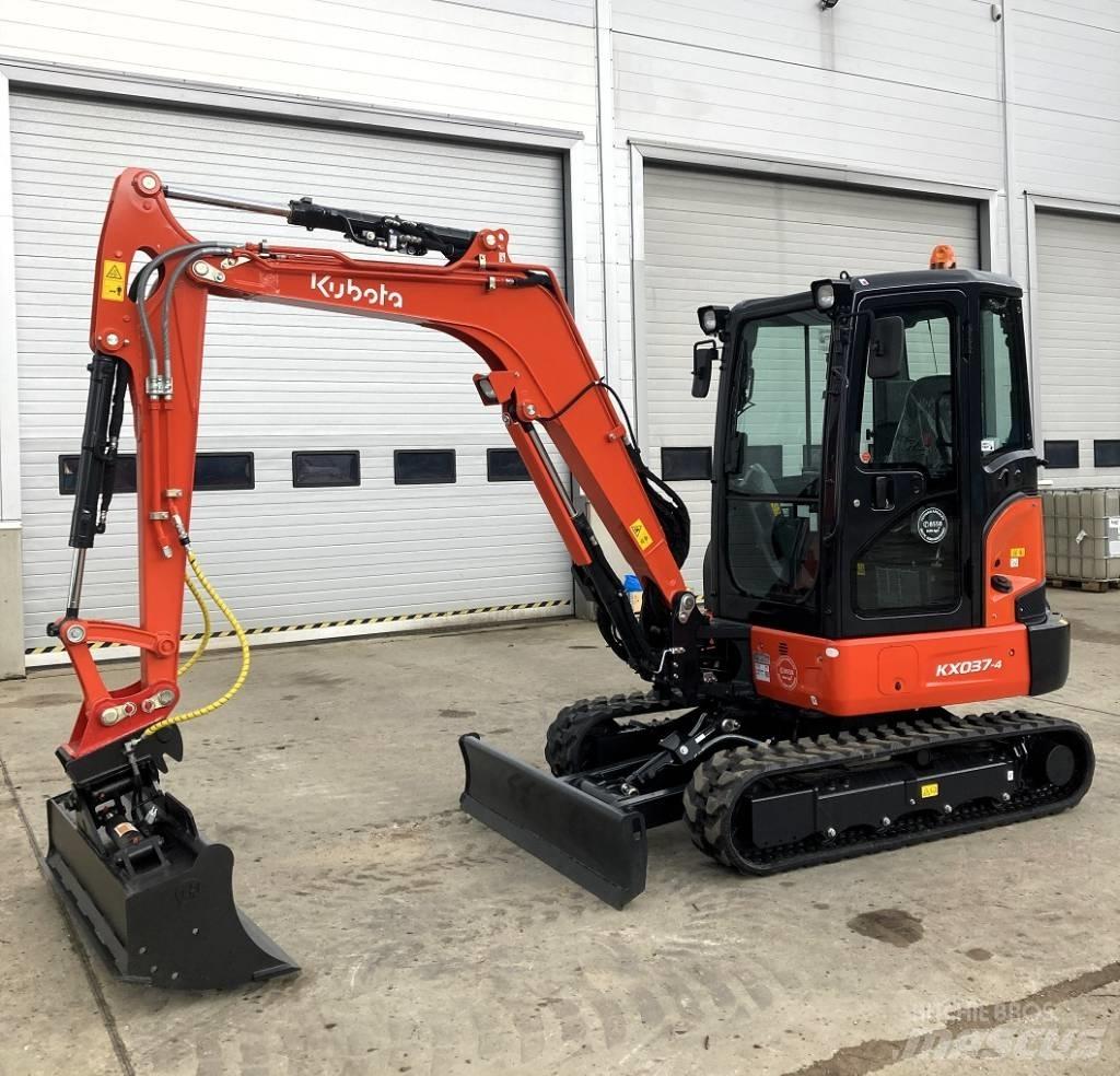 Kubota KX037-4 Mini ekskavatörler, 7 tona dek