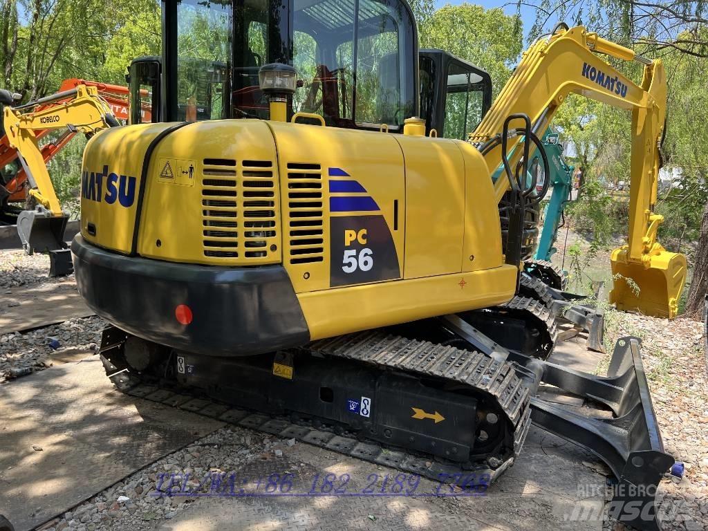 Komatsu PC56-7 Mini ekskavatörler, 7 tona dek