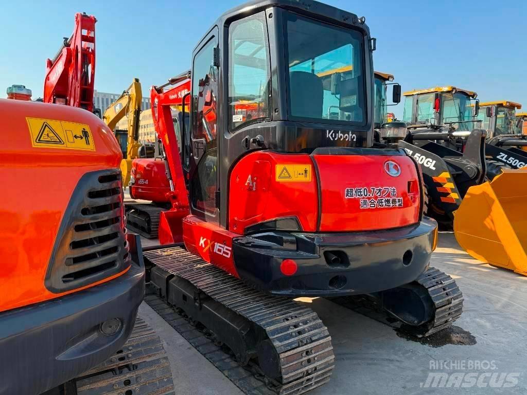 Kubota KX165 Mini ekskavatörler, 7 tona dek