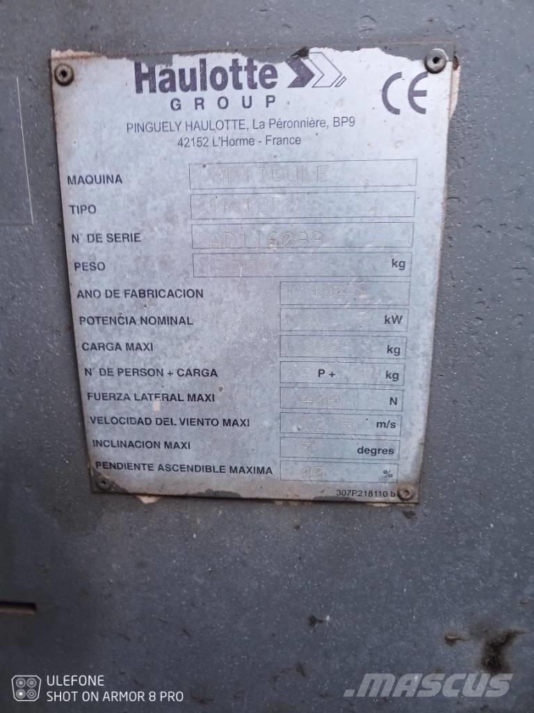 Haulotte HA 12 PX Körüklü personel platformları