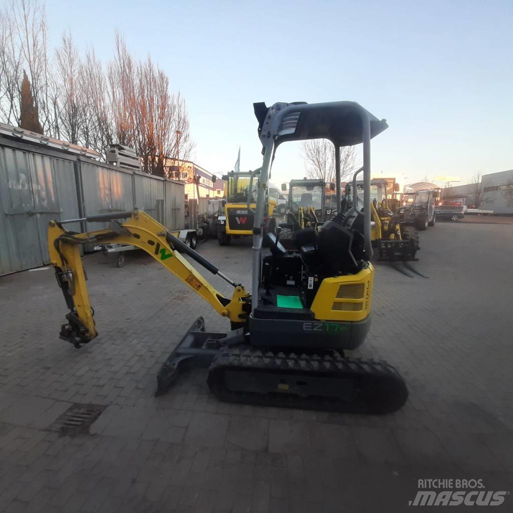 Wacker Neuson EZ17e Paletli ekskavatörler