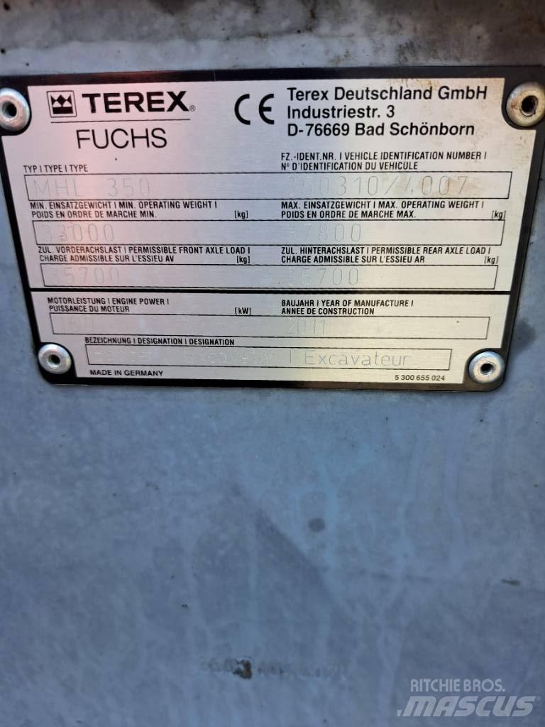 Fuchs MHL350E Atık taşıma araçları