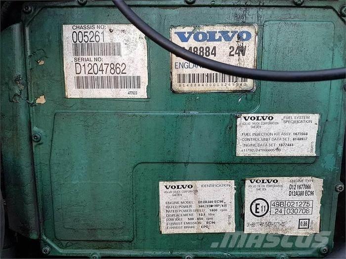 Volvo D12A380 EC96 Diger aksam