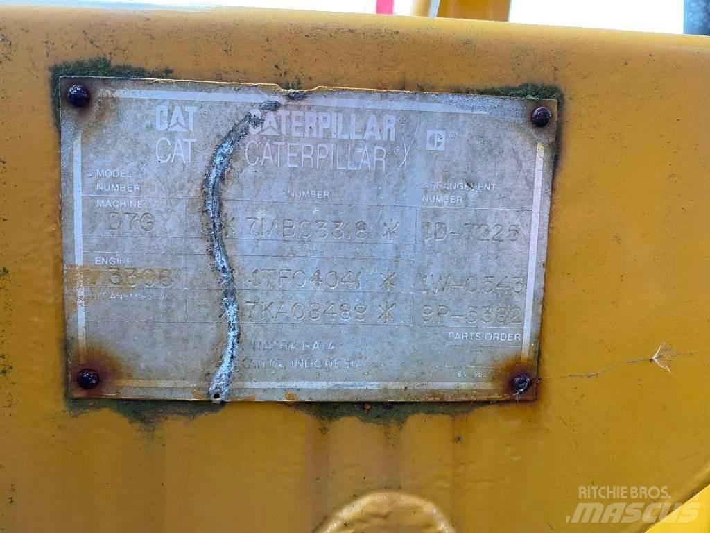 CAT D 7 G Paletli dozerler