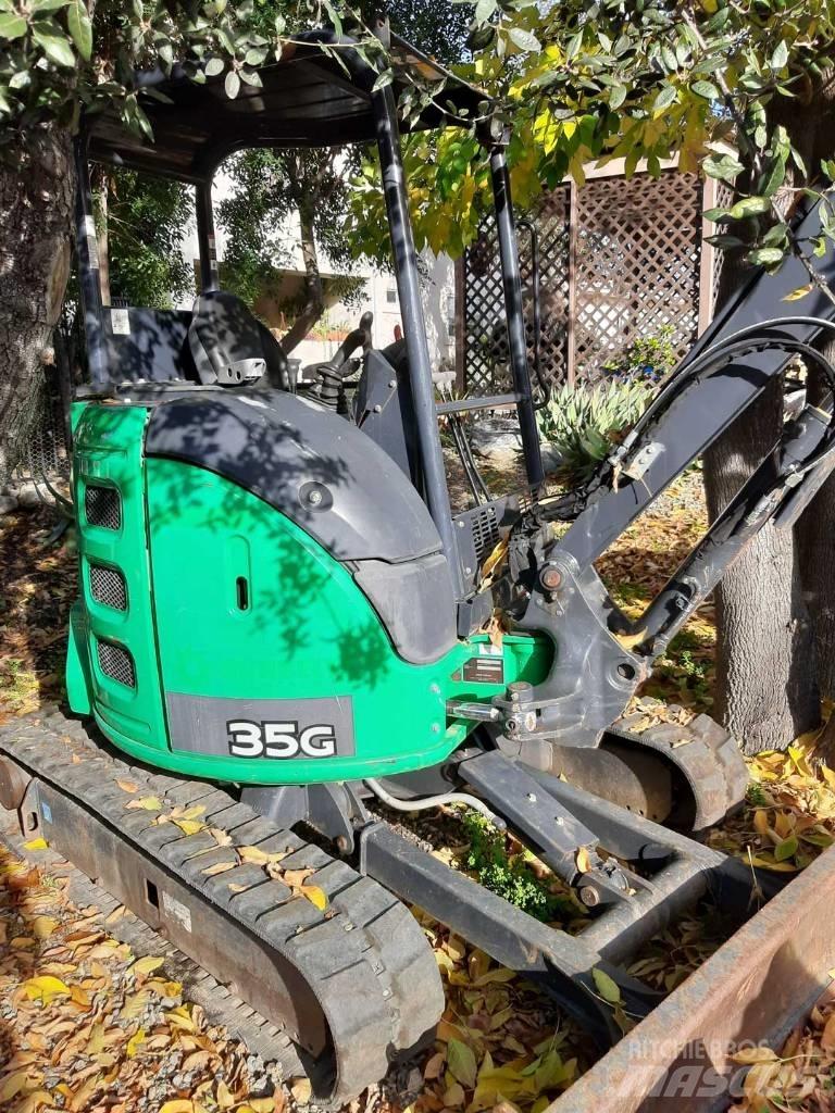 John Deere 35 G Mini ekskavatörler, 7 tona dek