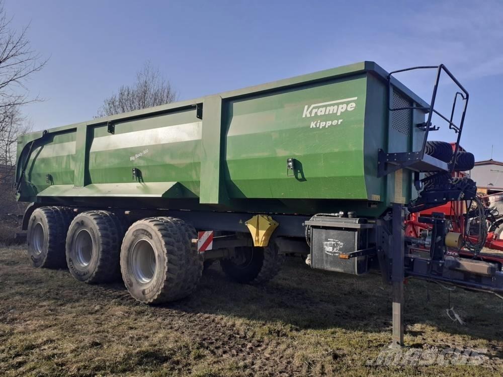 Krampe Big Body 900 Flatbed çekiciler